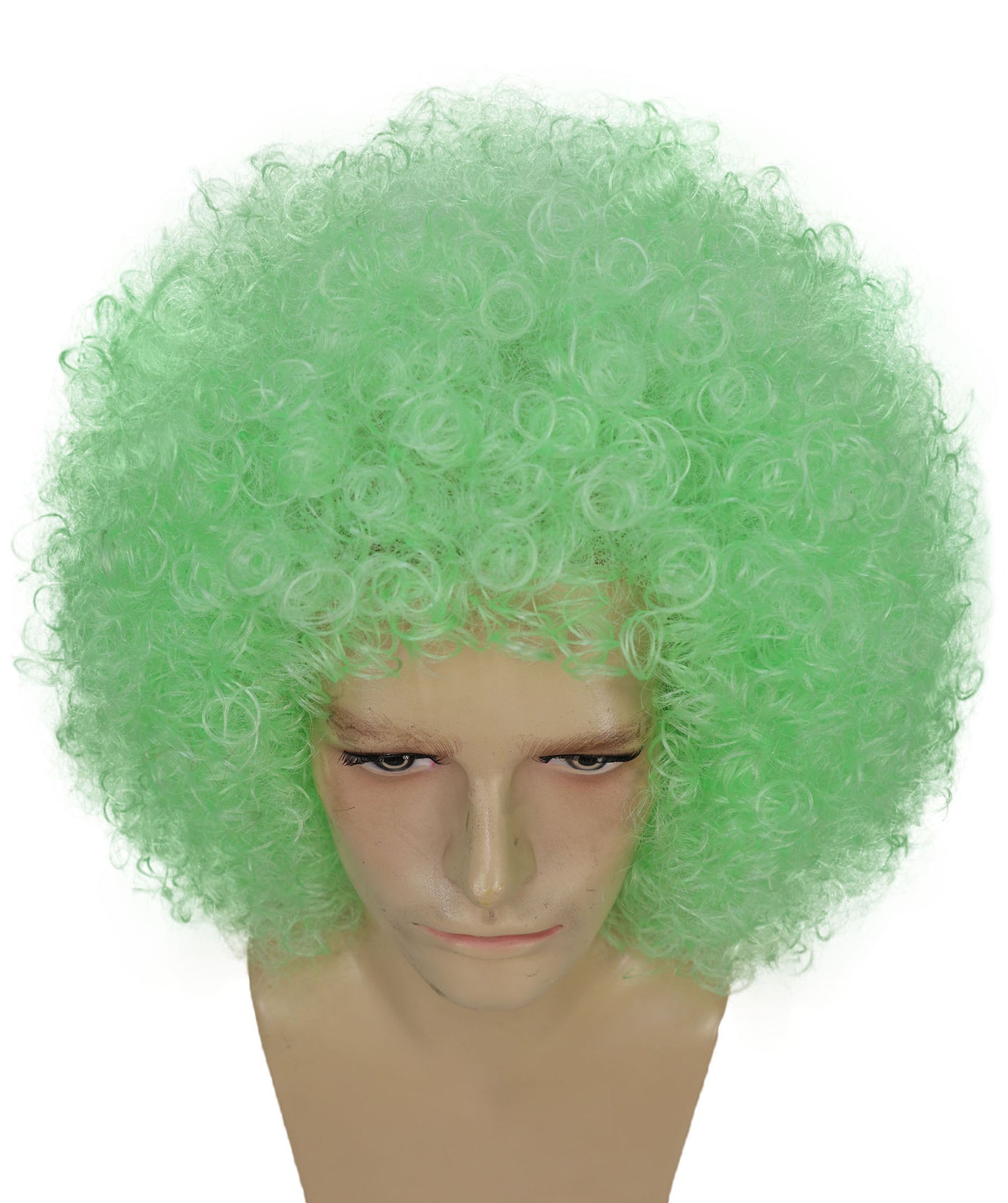 Men’s Big Curly Afro Wig | Bold Hair for Halloween, Themed Parties | Multiple Color Options