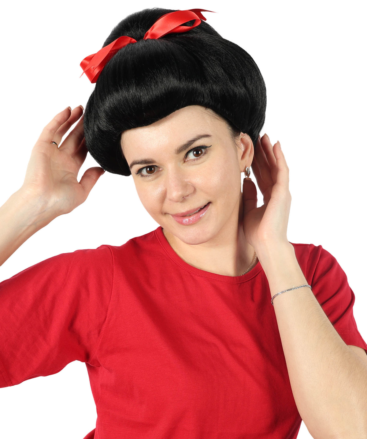 Japanese Geisha Womens Wig | Asian Sumo Kung Fu Fancy Halloween Wig