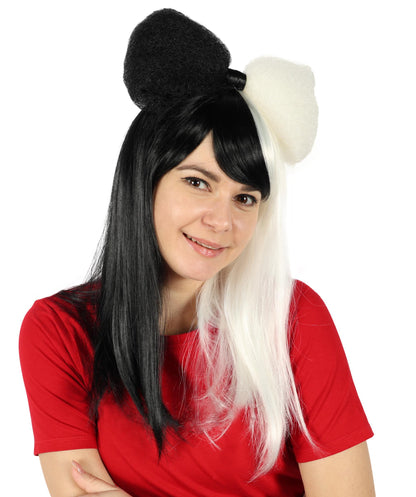 HPO Long Butterfly Womens Wigs | Insect Character Multi Color Halloween Wigs | Premium Breathable Capless Cap