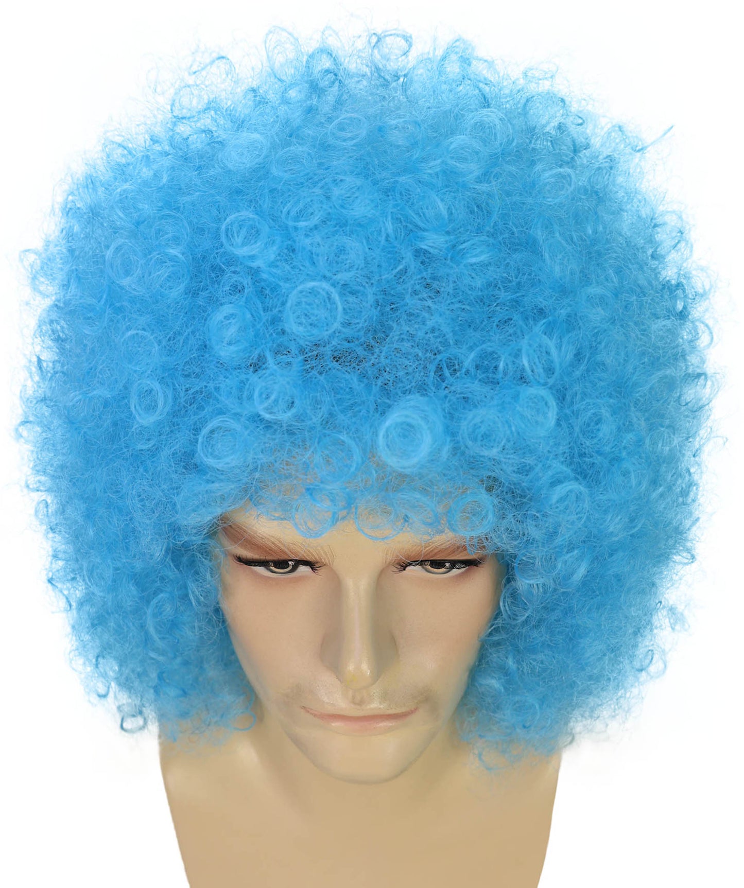 Men’s Big Curly Afro Wig | Bold Hair for Halloween, Themed Parties | Multiple Color Options