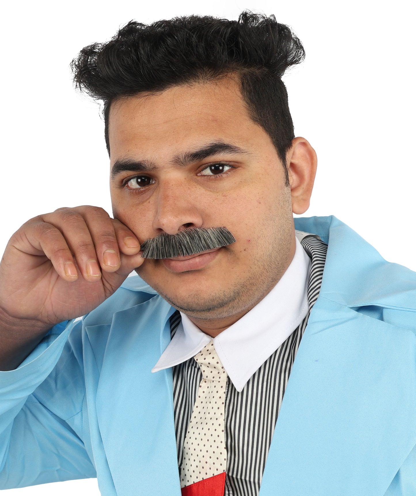 HPO Men's Synthetic Hair Mustache Fancy Facial Hair