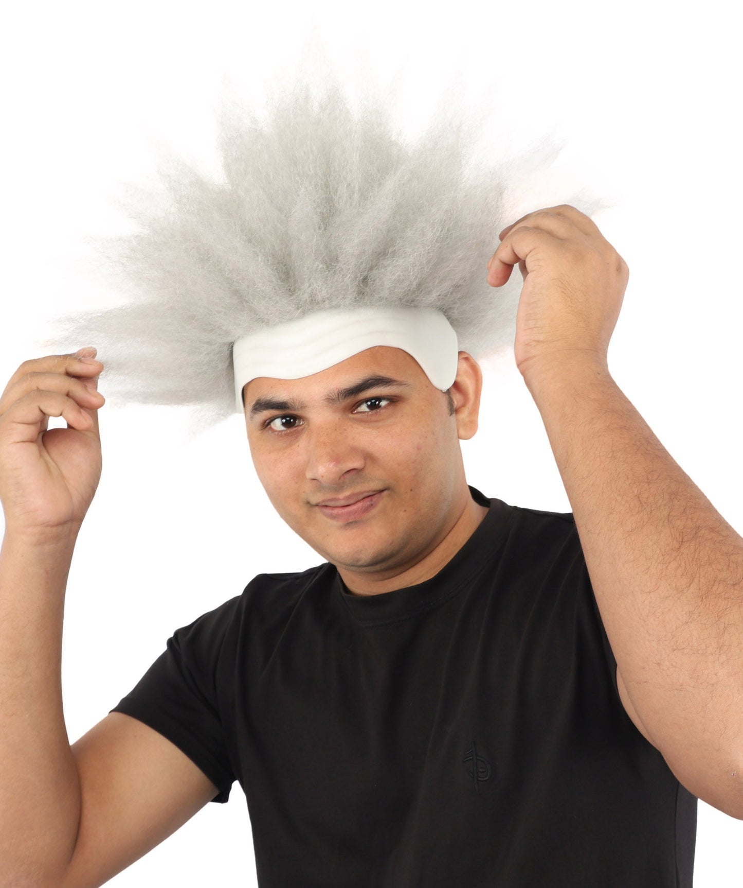 Men's Spiky Clown Theatrical Wig | Multicolor Options | Create of synthetic fiber, massive spiky volume, integrated forehead piece | Party, Halloween, theater, drag, performance, costume events