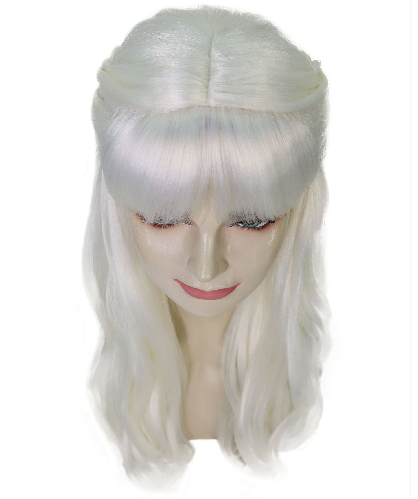 HPO Women's Curly Long Length Trendy Keepsake Multiple Color Options Wig