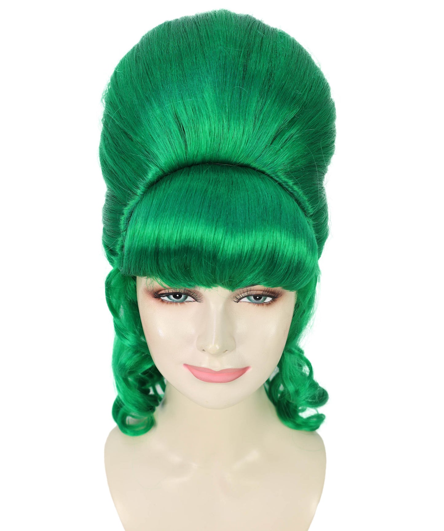HPO Women's Class 60's Brown Half Updo Wig with Ponytail | Halloween  Wig | Flame-retardant Synthetic Fiber