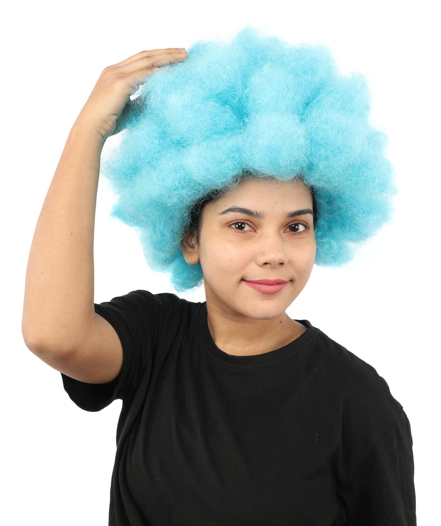 Womens Soldier Movie Afro | Cosplay Wig | Premium Breathable Capless Cap