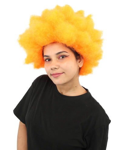 Womens Soldier Movie Afro | Cosplay Wig | Premium Breathable Capless Cap