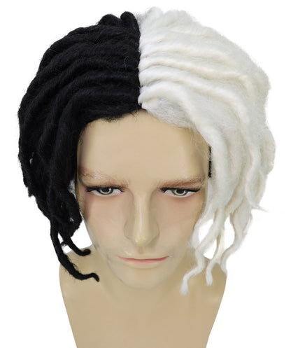 HPO  Men's Multiple Pump Hefner Rapper Dreadlock Wig