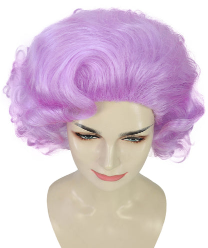 Women's Dame Edna Everage Wigs | Drag Queen-Inspired Colorful Synthetic Hair for Parties, Stage Events | Breathable Capless Design