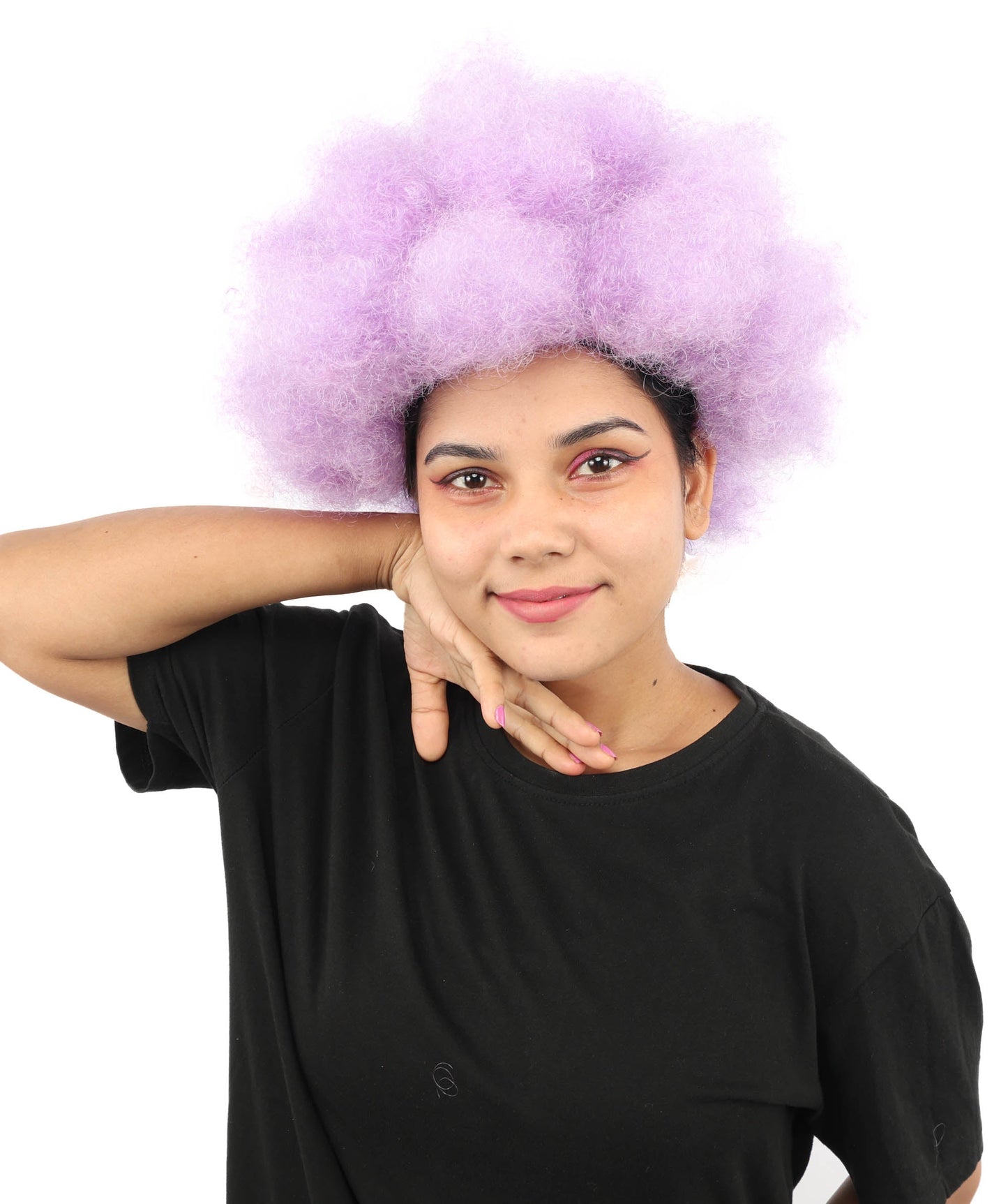 Womens Soldier Movie Afro | Cosplay Wig | Premium Breathable Capless Cap