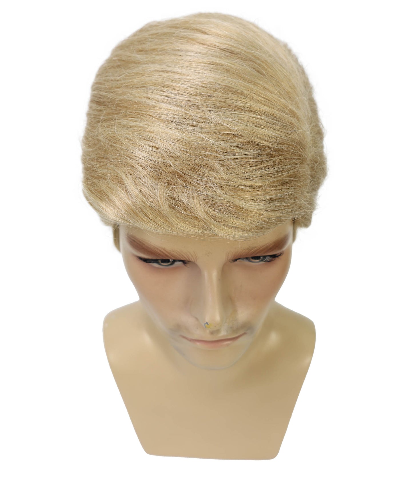 HPO Men's President Wig | Blonde Hairpiece with Styled Signature Look | Halloween, Costume Parties, Stage Acts & Themed Events