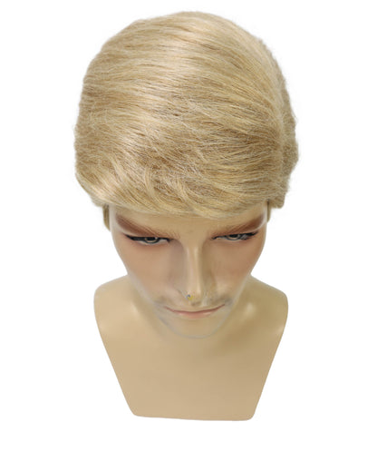 HPO Men's President Wig | Blonde Hairpiece with Styled Signature Look | Halloween, Costume Parties, Stage Acts & Themed Events