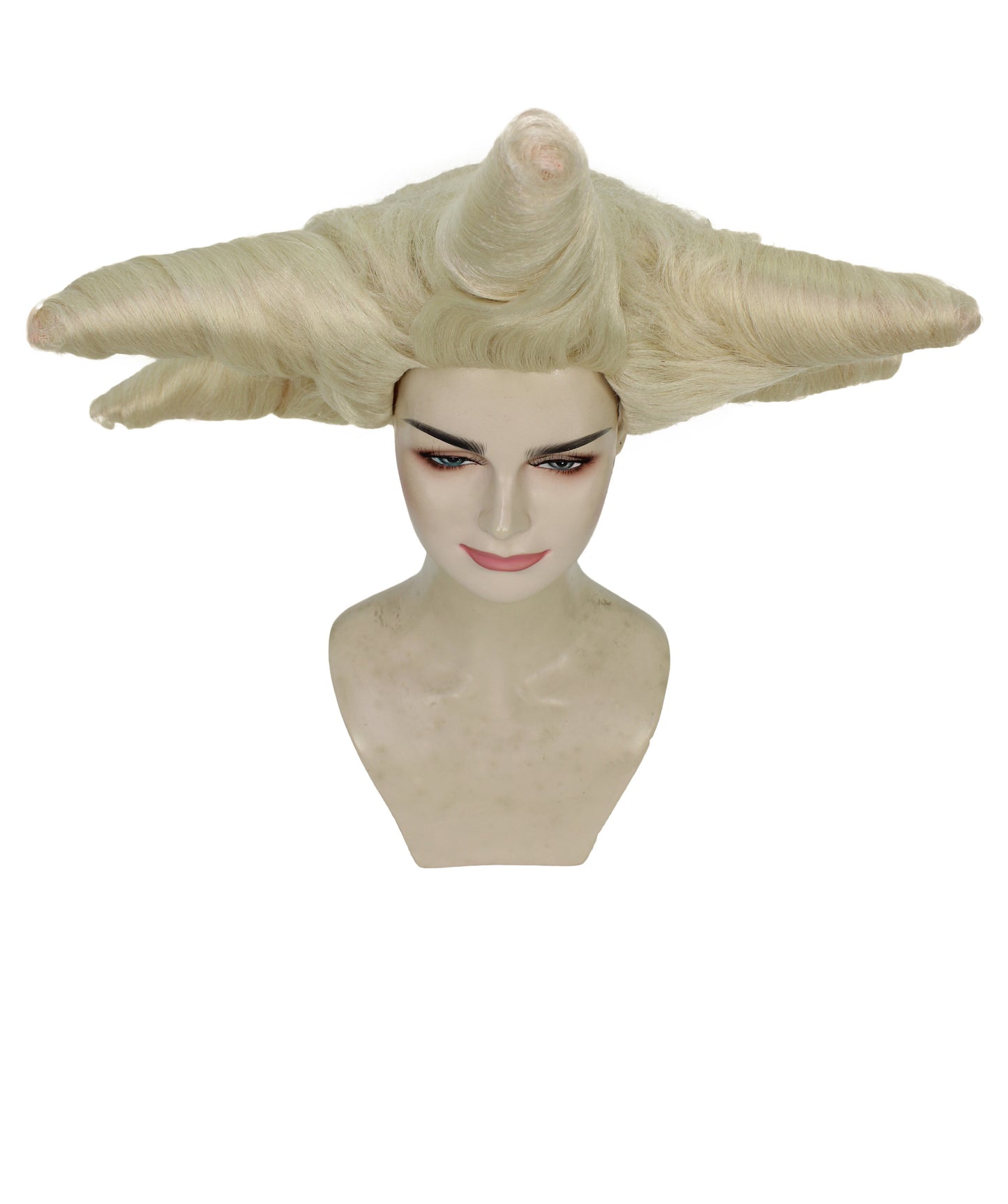 HPO Women's Dramatic Star Shaped Drag Wig I Multiple Color Options I Flame-retardant Synthetic Fiber