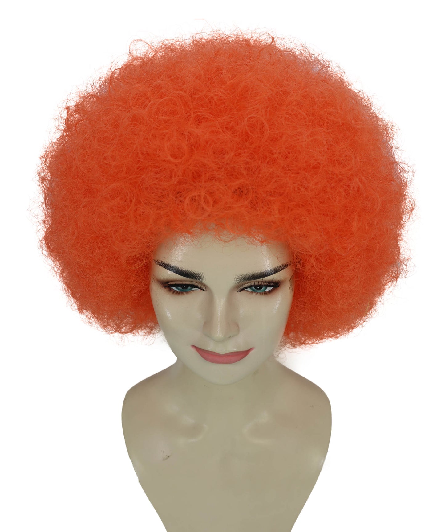 Adult Unisex Big Curly Afro Wig | Bold Costume Hair for Halloween, Cosplay, and Themed Parties | Multiple Color Options
