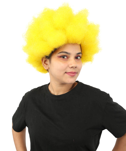 Womens Soldier Movie Afro | Cosplay Wig | Premium Breathable Capless Cap