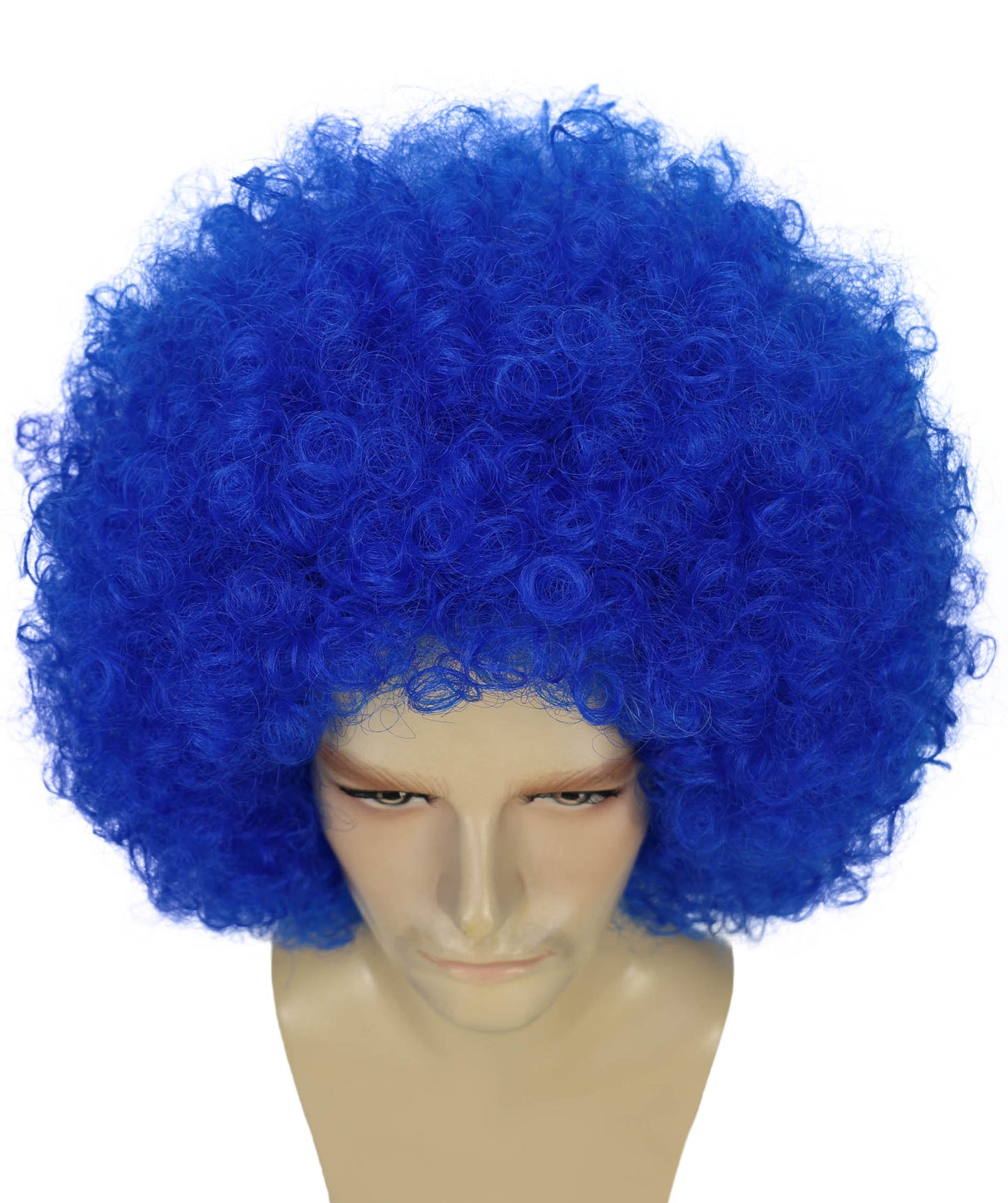 Men’s Big Curly Afro Wig | Bold Hair for Halloween, Themed Parties | Multiple Color Options