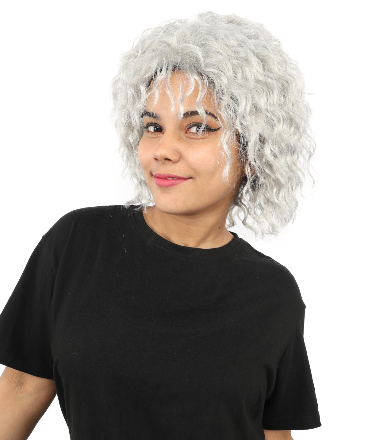 HPO Adult Women's Messy Teased Spiky Wig | Multicolor Options, create of synthetic fiber, extreme textured volume, breathable capless base | Party, Halloween, theater, drag, performance, costume events