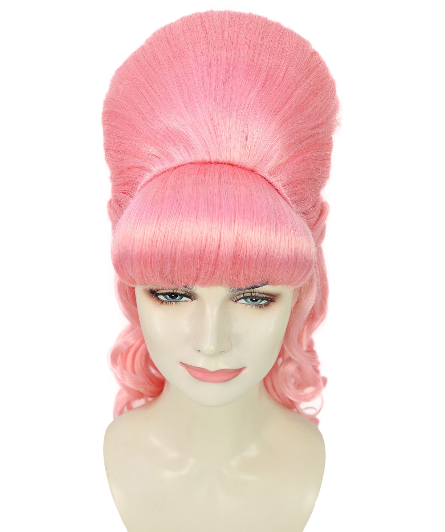 HPO Women's Class 60's Brown Half Updo Wig with Ponytail | Halloween  Wig | Flame-retardant Synthetic Fiber