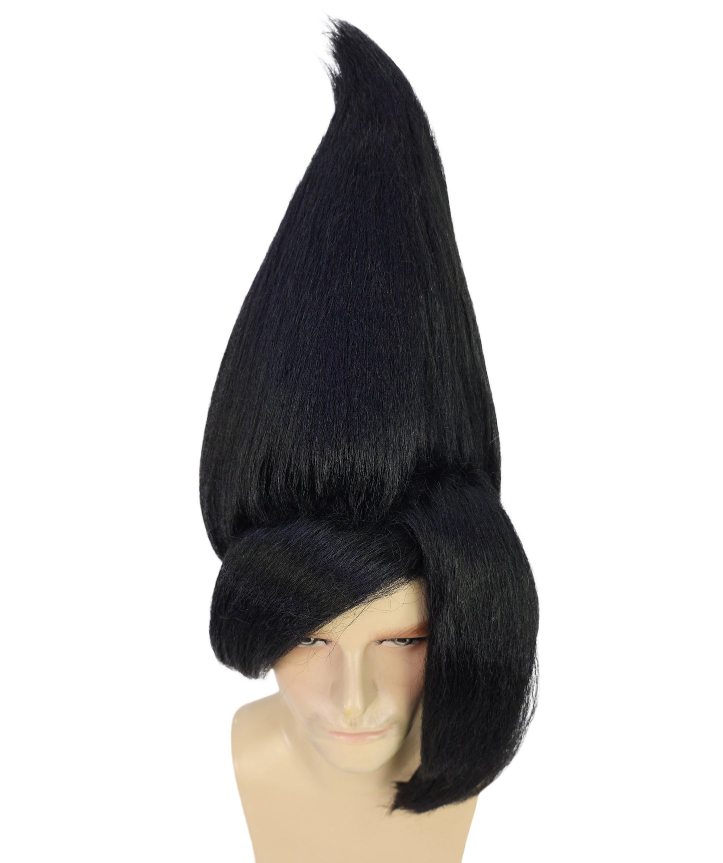 HPO Adult Men's Tv Musical Movie Troll Spiked Wig | Multicolor Options | Flame-retardant Synthetic Fiber