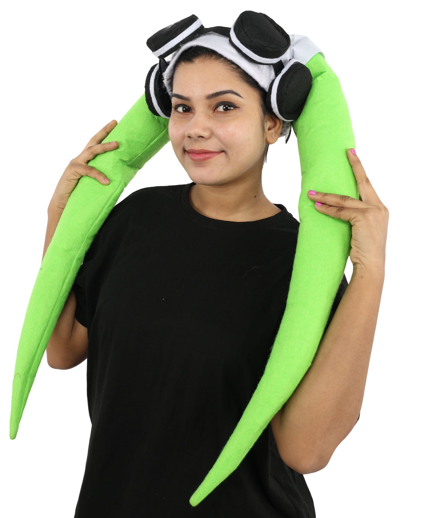 HPO Adult Women's Anime Tentacle Cosplay Headpiece | Character Costume Headwear Accessories | Soft Foam Hat for Events & Theme Parties