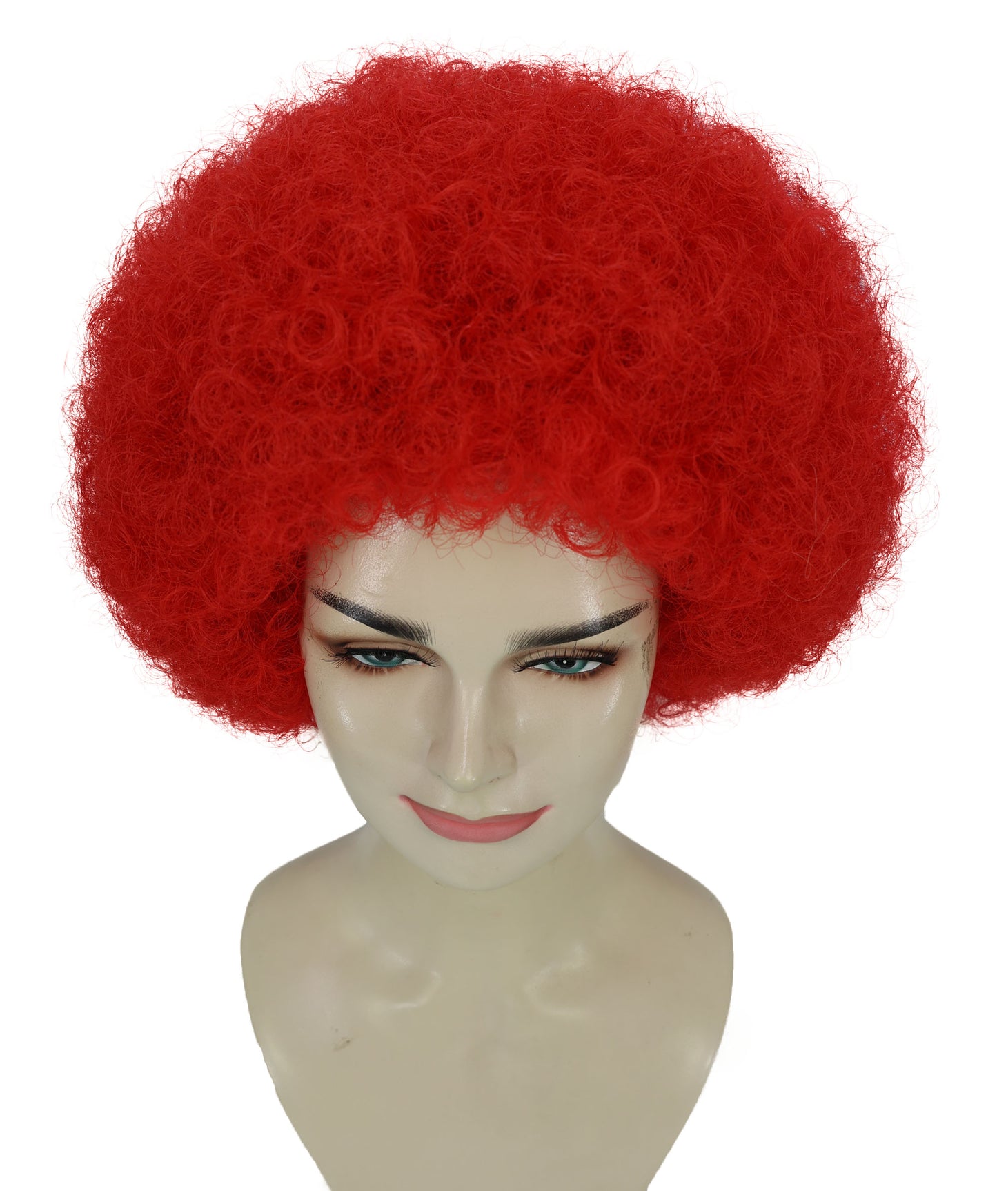 Adult Unisex Big Curly Afro Wig | Bold Costume Hair for Halloween, Cosplay, and Themed Parties | Multiple Color Options