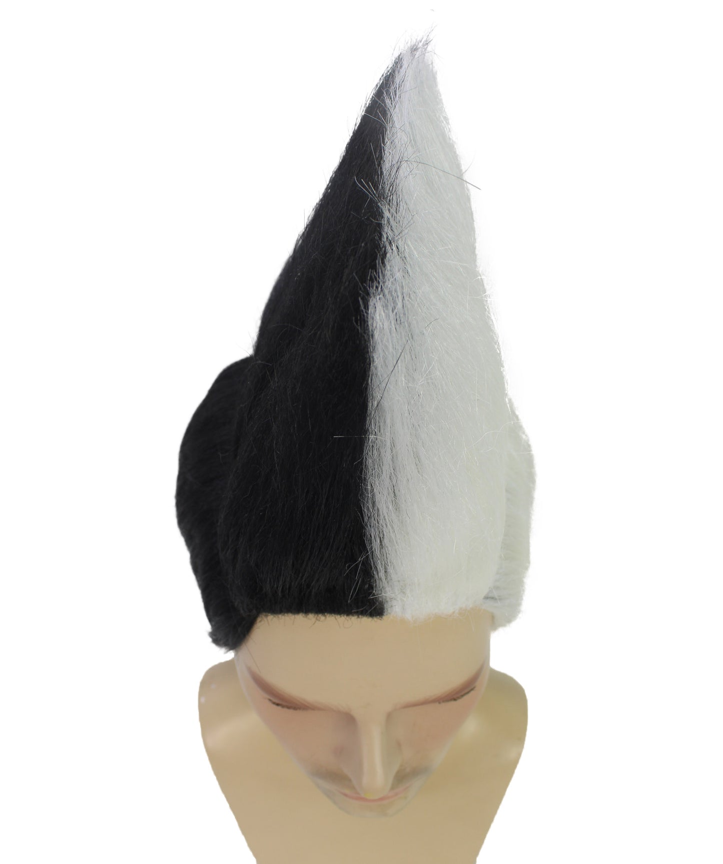 HPO Men's Multicolor Mohawk Wig | Halloween Wig | Premium Breathable Capless Cap