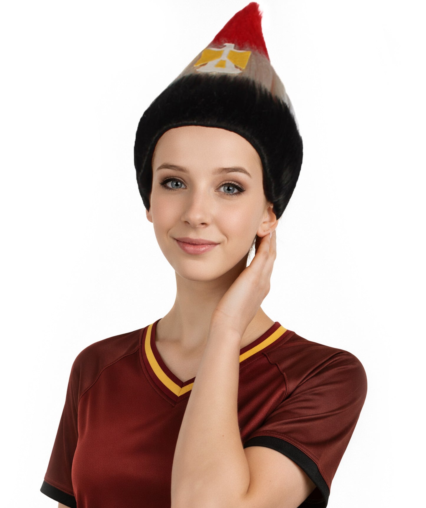 Egypt Flag Sports Troll Wig | Premium Breathable Capless Cap