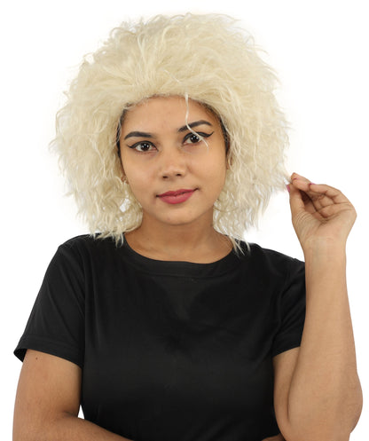 HPO Adult Women’s 15-Inch Curly Wig | Multiple Color Options | Wavy Voluminous Style | Idal for Costume, Cosplay, and Themed Events