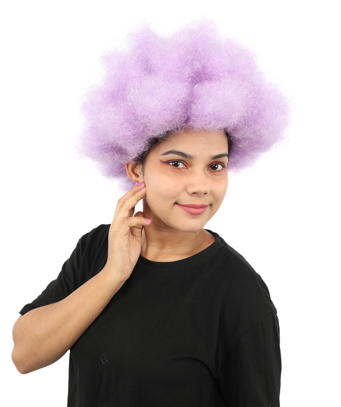 Womens Soldier Movie Afro | Cosplay Wig | Premium Breathable Capless Cap