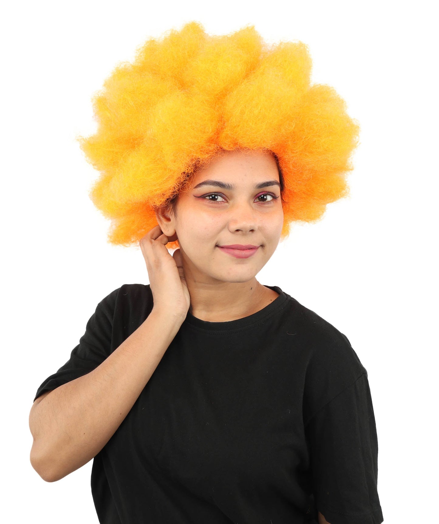 Womens Soldier Movie Afro | Cosplay Wig | Premium Breathable Capless Cap