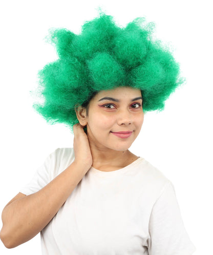 Womens Soldier Movie Afro | Cosplay Wig | Premium Breathable Capless Cap