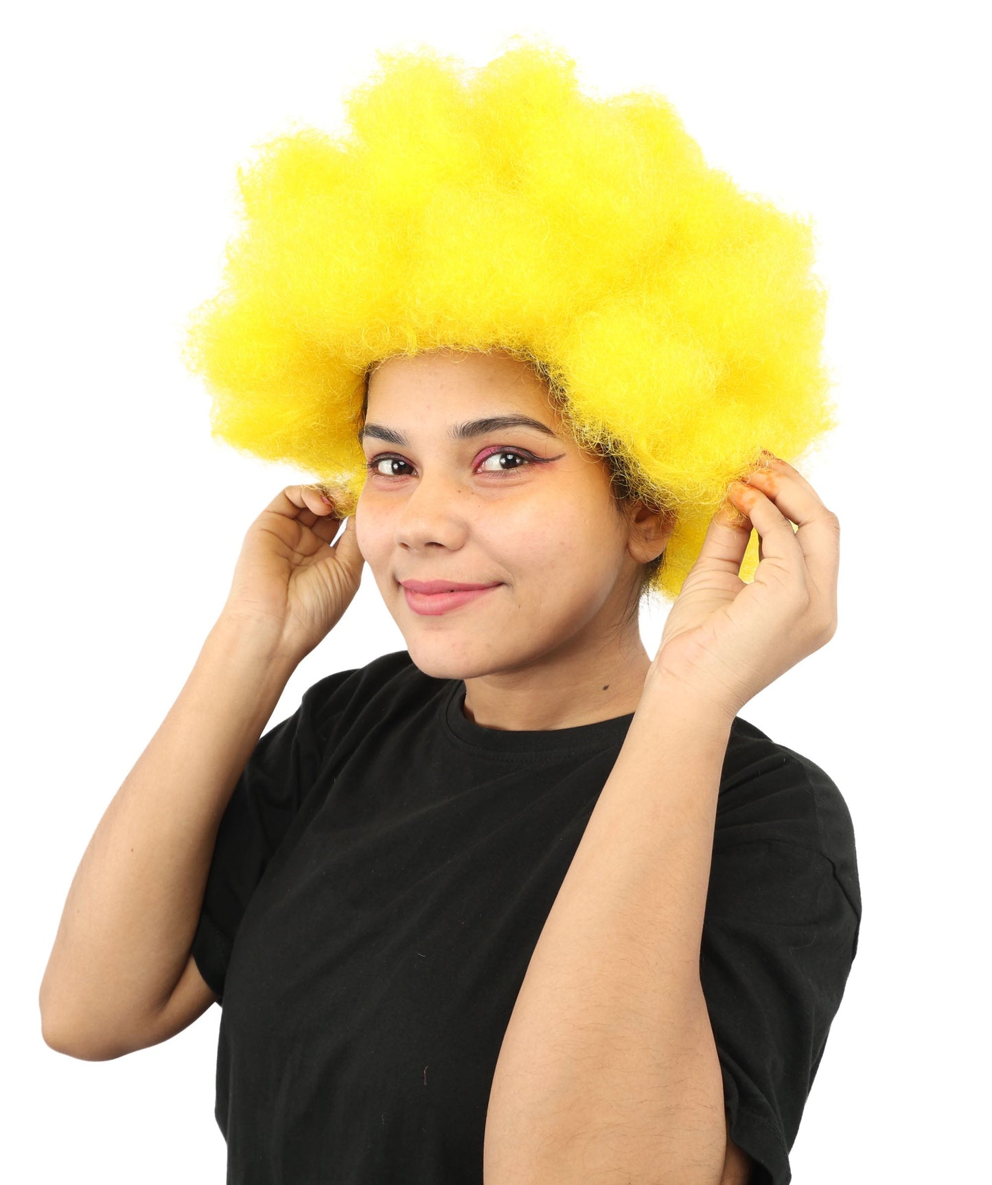 Womens Soldier Movie Afro | Cosplay Wig | Premium Breathable Capless Cap