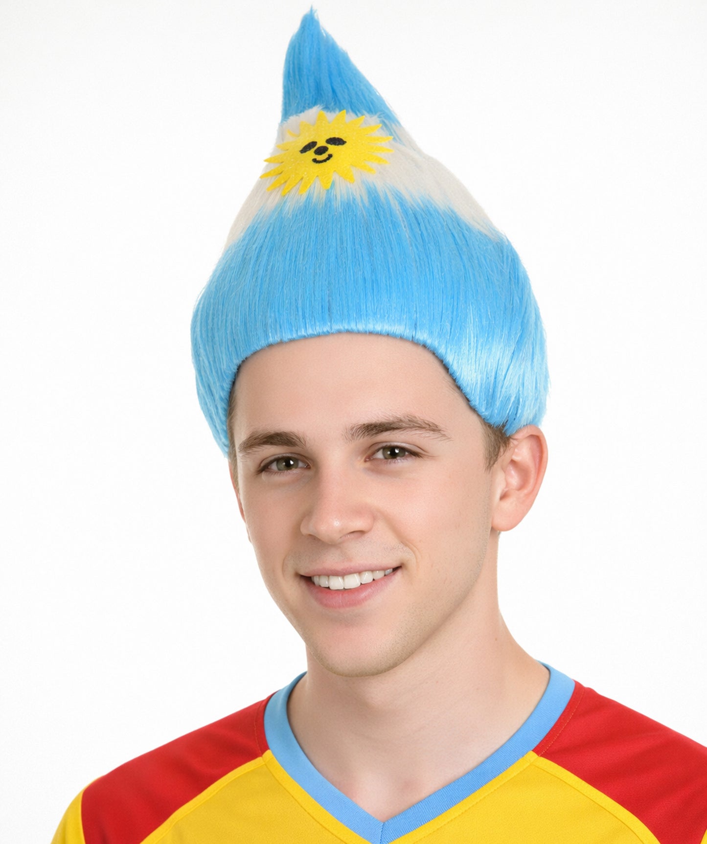 Unisex Argentina Flag Troll Wig.