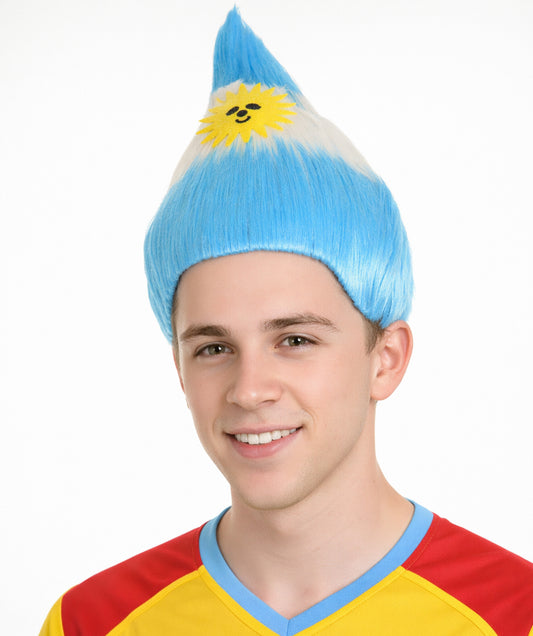 Unisex Argentina Flag Troll Wig.