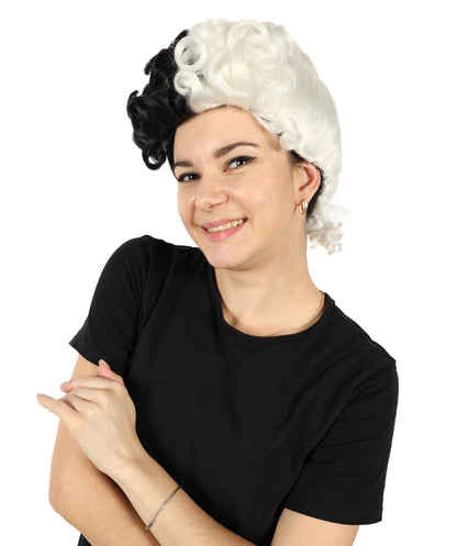 Women's Historical Cosplay Wig | Multicolor Colonial Wig | Premium Breathable Capless Cap