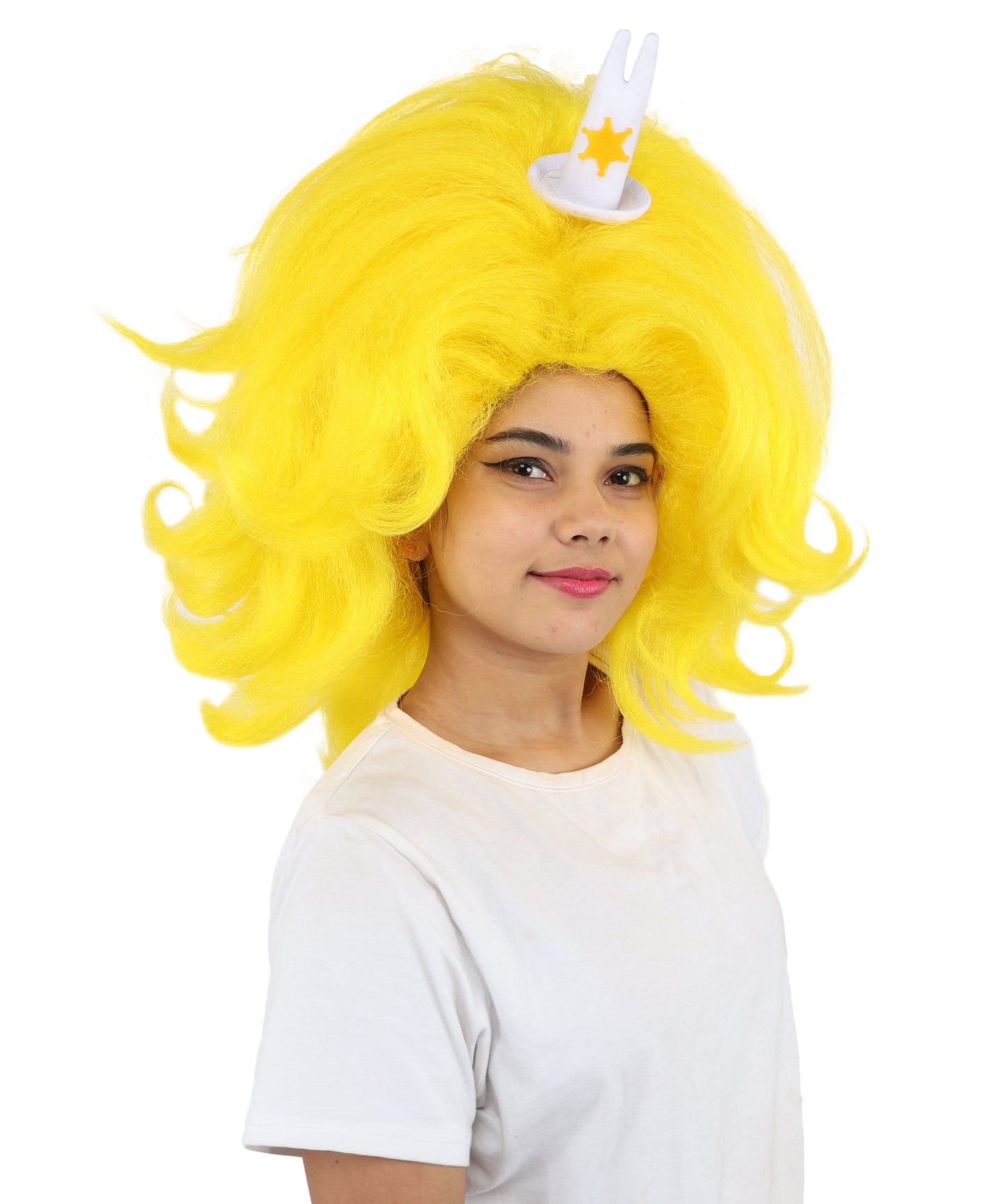 HPO Adult Women's Long Red Bob Wig | Straight Shoulder-Length Black Hair with Blunt Bangs, Included Accessory Set & Breathable Cap | Halloween, Anime Roleplay, Costume Party & Daily Wear
