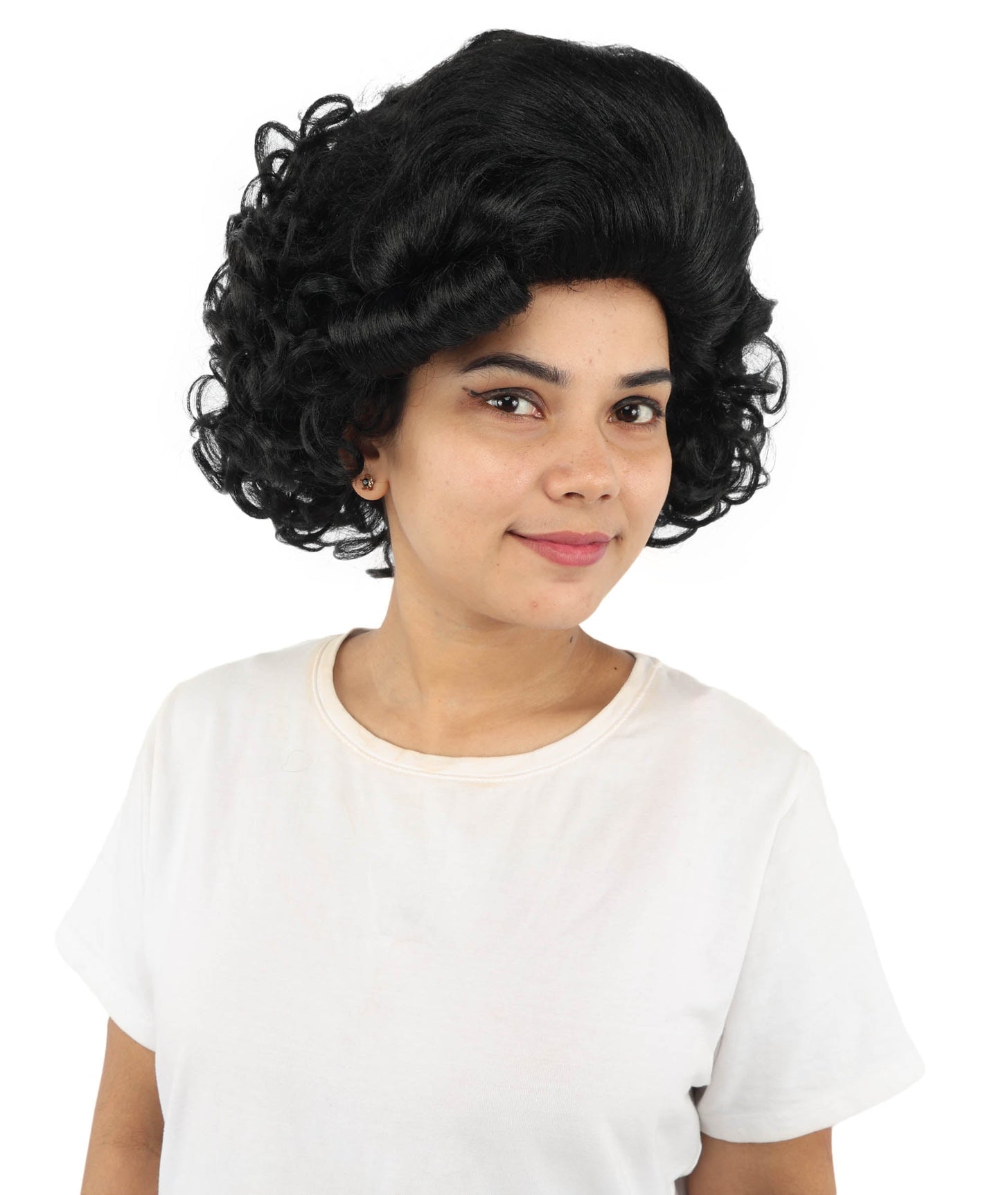 HPO Adult Women's Dame Edna Everage Wigs | Multiple Color Options | Drag Queen-Inspired Colorful Synthetic Hair for Parties, Stage Events | Breathable Capless Design