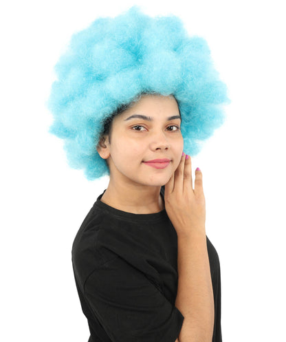 Womens Soldier Movie Afro | Cosplay Wig | Premium Breathable Capless Cap