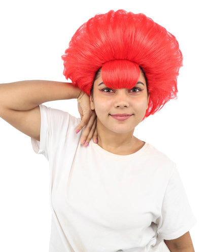 Women's Voluminous Retro Wig | Multiple Color Options, create of synthetic fiber, teased curly volume, breathable capless cap | Party, Halloween, theater, drag, performance, costume events