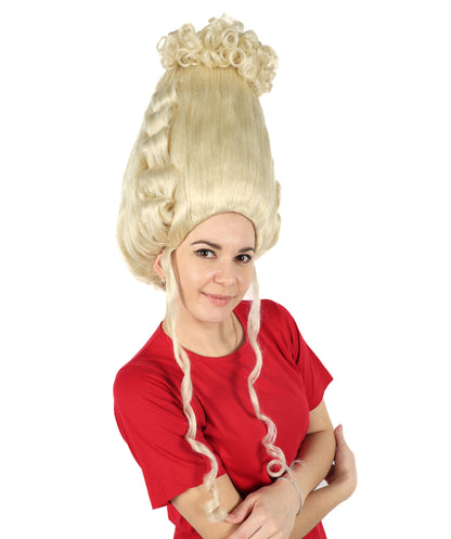 Womens Marie Antoinette French Colonial Wig | Multi color Options |  Historical Wigs