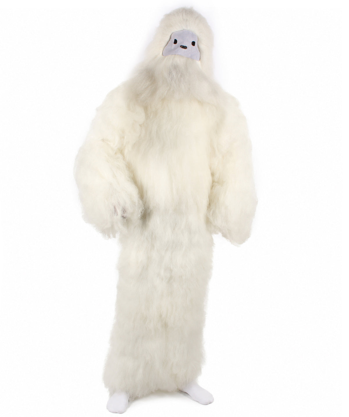 Unisex White Furry British TV Naughty Cloud Costume | Best for Halloween | Flame-retardant Synthetic Fiber