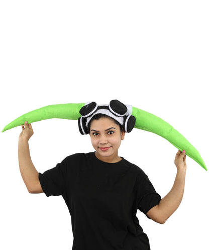 HPO Adult Women's Anime Tentacle Cosplay Headpiece | Character Costume Headwear Accessories | Soft Foam Hat for Events & Theme Parties