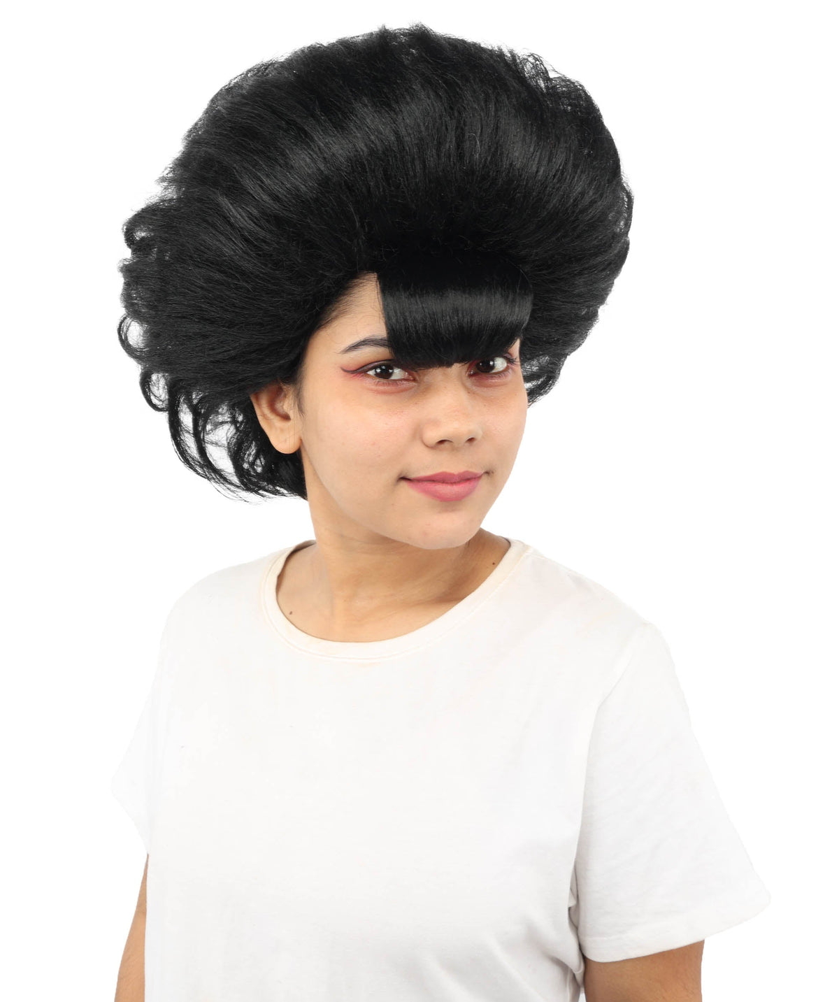 Women's Voluminous Retro Wig | Multiple Color Options, create of synthetic fiber, teased curly volume, breathable capless cap | Party, Halloween, theater, drag, performance, costume events