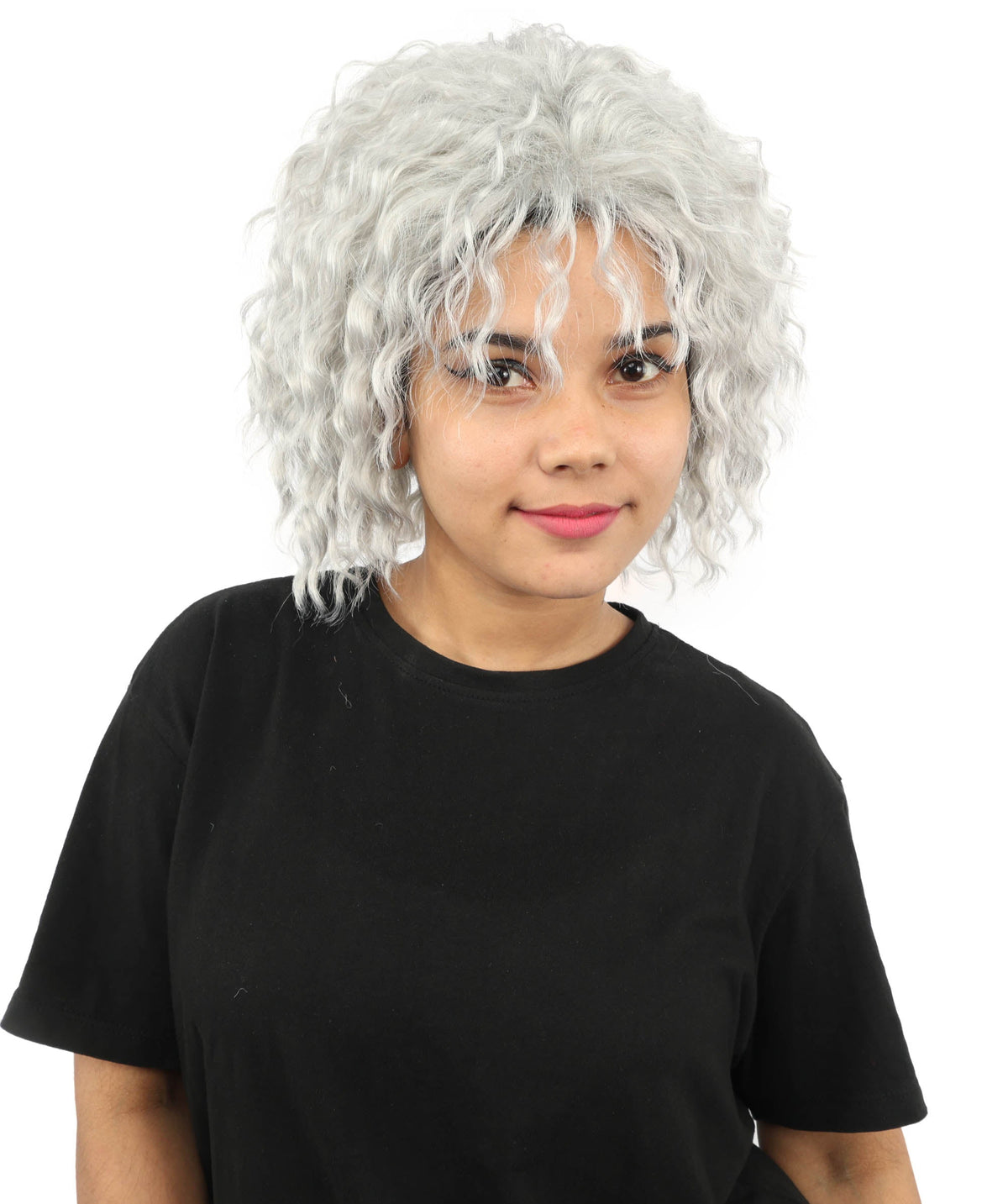 HPO Adult Women's Messy Teased Spiky Wig | Multicolor Options, create of synthetic fiber, extreme textured volume, breathable capless base | Party, Halloween, theater, drag, performance, costume events