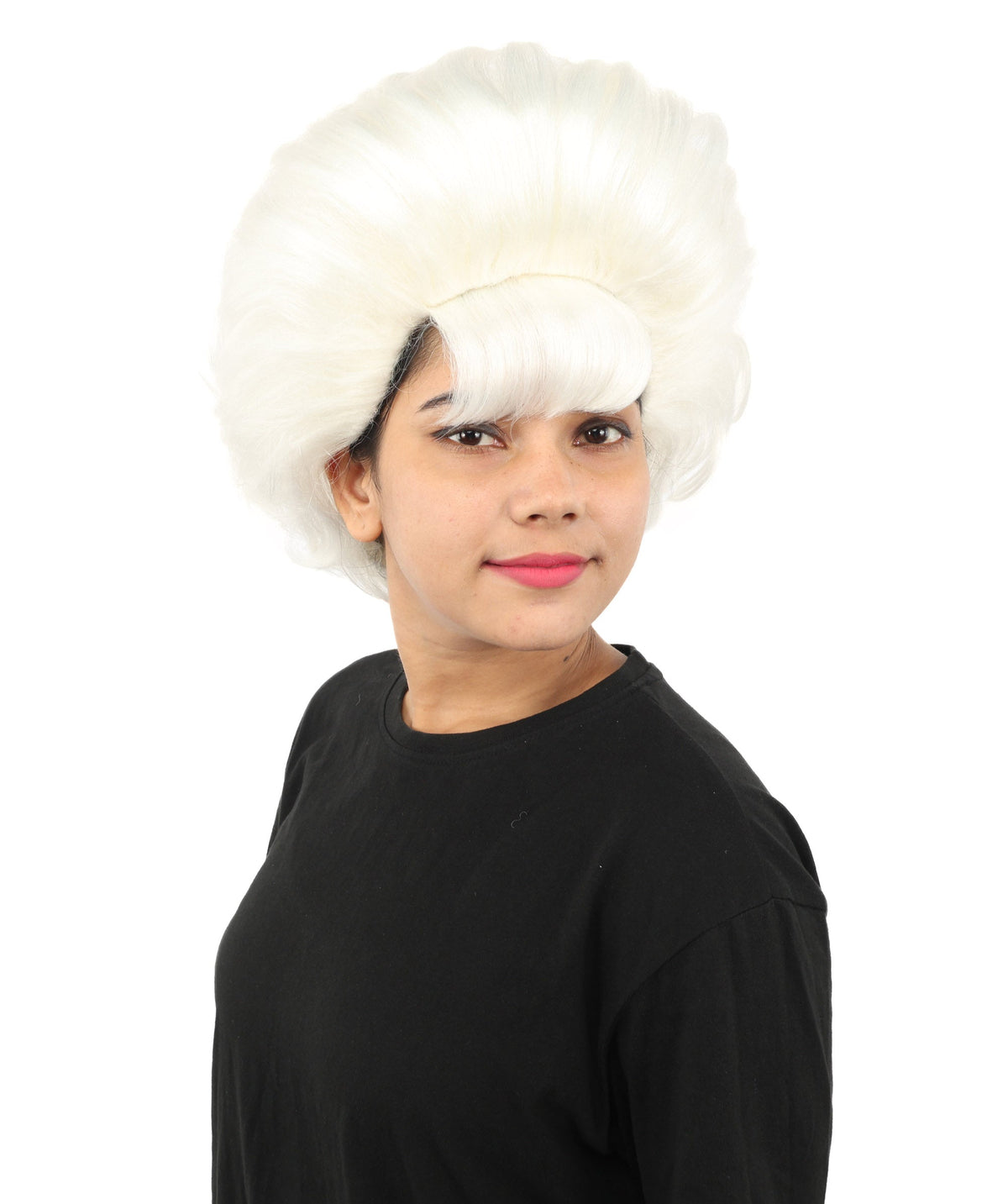 Women's Voluminous Retro Wig | Multiple Color Options, create of synthetic fiber, teased curly volume, breathable capless cap | Party, Halloween, theater, drag, performance, costume events