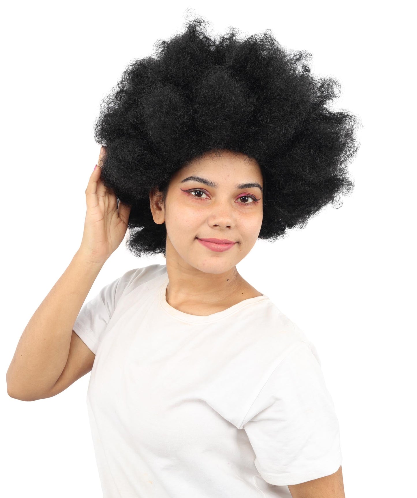 Womens Soldier Movie Afro | Cosplay Wig | Premium Breathable Capless Cap