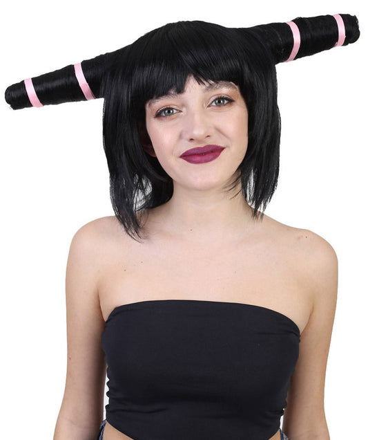 Dark Witch Womens Wig | Horror Monster Halloween Wig | Premium Breathable Capless Cap