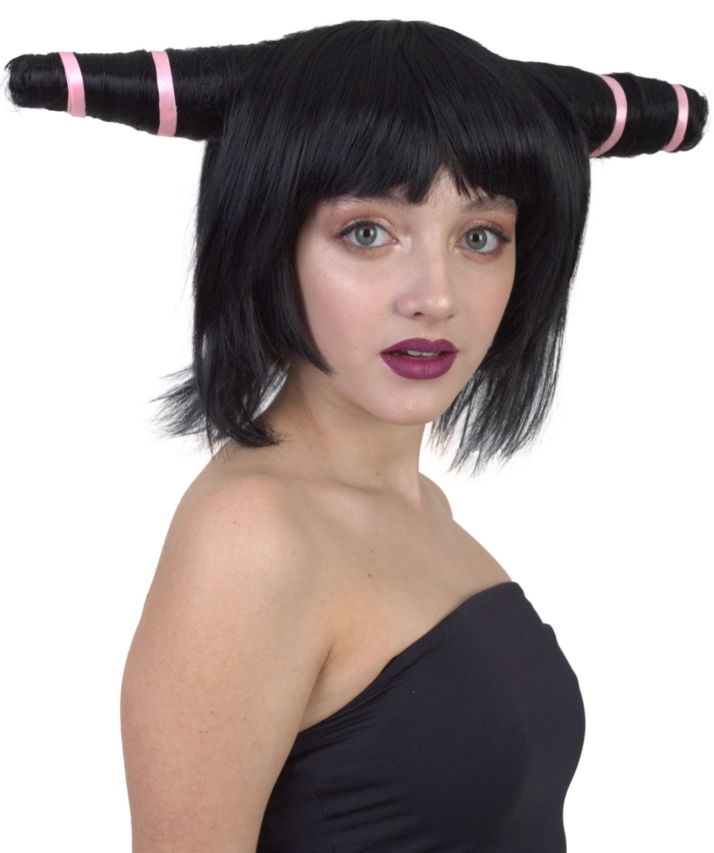 Dark Witch Womens Wig | Horror Monster Halloween Wig | Premium Breathable Capless Cap