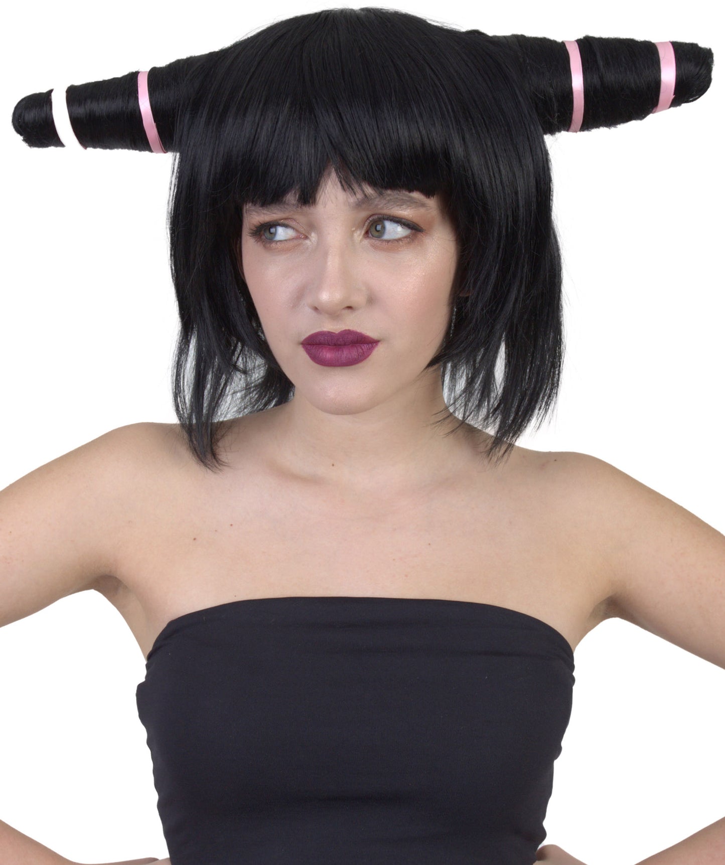 Dark Witch Womens Wig | Horror Monster Halloween Wig | Premium Breathable Capless Cap