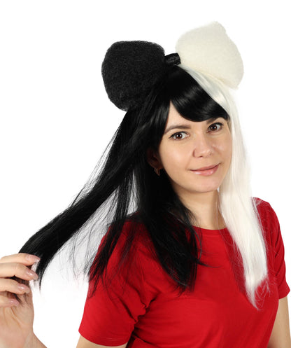 HPO Long Butterfly Womens Wigs | Insect Character Multi Color Halloween Wigs | Premium Breathable Capless Cap
