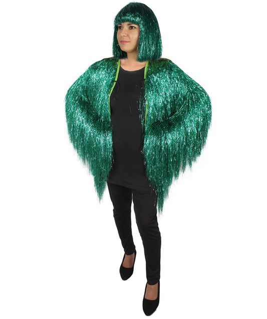 Bright Tinsel Costume & Wig Set